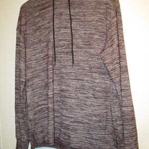 Women's G:21 Purple Hooded Long-sleeved Shirt Size Small​​​​​​​​​